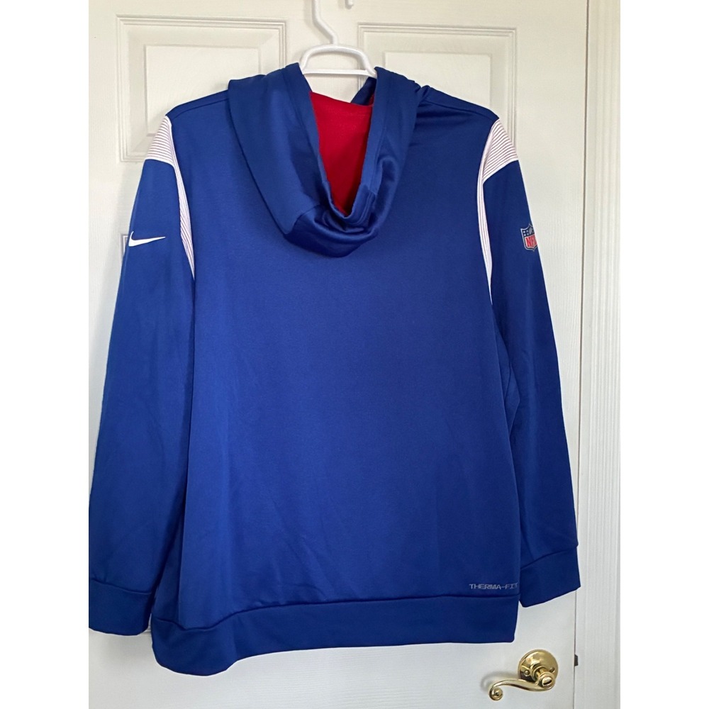 New York Giants 3XL NWT Nike Sideline Athletic Stack Performance Pullover Hoodie - Picture 2 of 11
